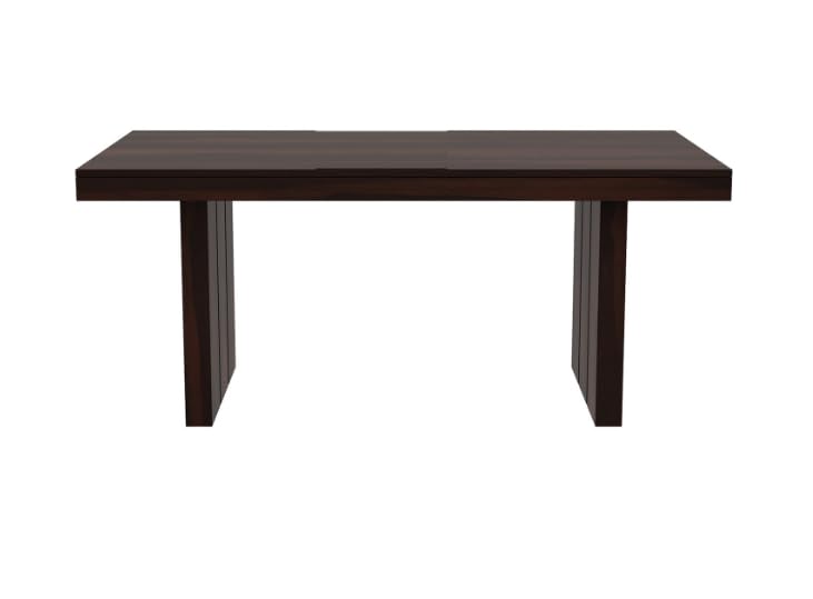 THE WOODEN CITY Wooden Solid Sheesham Wood Dining Table 6 Seater | Dining Room Furniture | 6 Seater Dining Table Without Chair