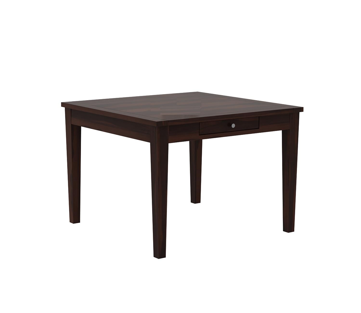 THE WOODEN CITY Wooden Table Solid Sheesham Wood Dining Table 4 Seater | Dining Room Furniture | Dining Table Without Chair