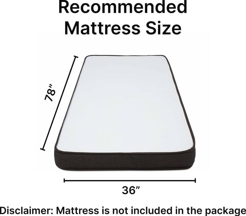 Solid Sheesham Wood Single Bed Cot Without Storage | Single Size Bed for Bedroom | Multipurpose Use Bed- Honey(216x99x53cm) (Recommend Mattress size-78x36 inch)