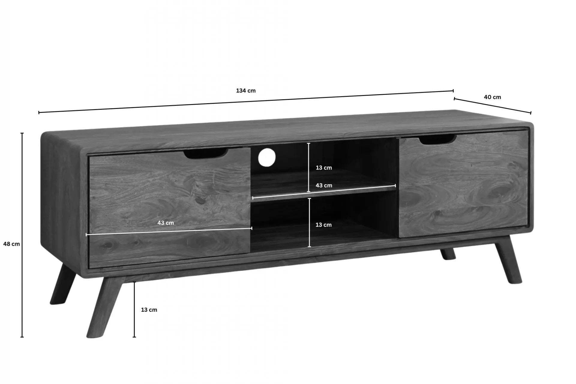 THE WOODWN CITY TV Cabinet #119 (HONEY)