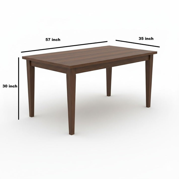 Solid Sheesham Wood 6 Seater Dining Table | Wooden Dining Room Set (Honey Finish) (Teak, 6 Seater)