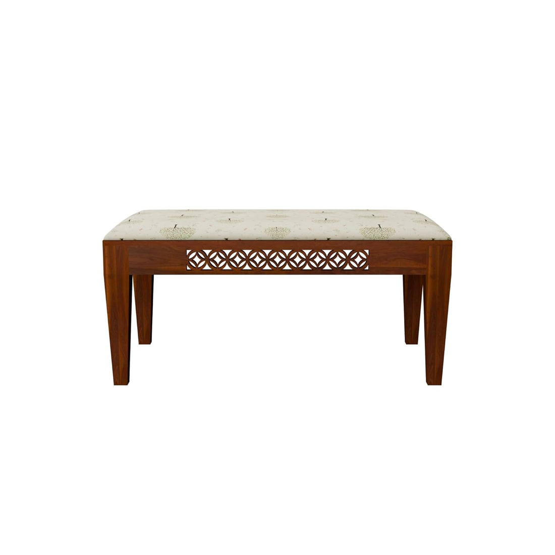 THE WOODEN CITY Solid Sheesham Wood Dining Table 4 Seater Dining Table Set with 2 Chairs & 1 Bench Dinner Table Set for Dinning Room Home & Hotel and Office|Modern Dining Room Set (Honey, 4 Seater)