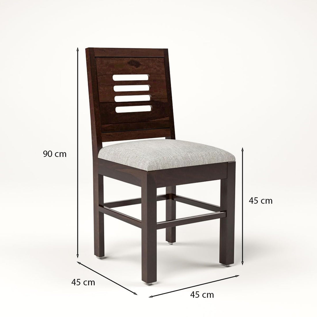 Solid Sheesham Wood Six Seater Dining Table Set with 4 Cushion Chairs with Bench for Dining Room Living Room Home | Dining Table | 6 Seater Dining Table Set (Walnut6s t, 6 Seater)