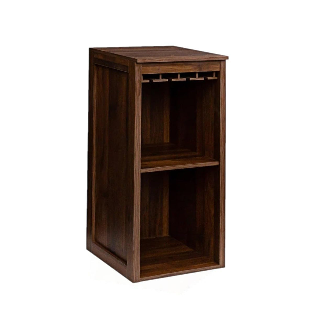 Solid Wood Bar Cabinet, Multipurpose Storage Cabinet for Home & Bar and Living Room Storage, Classy Sideboard- Honey