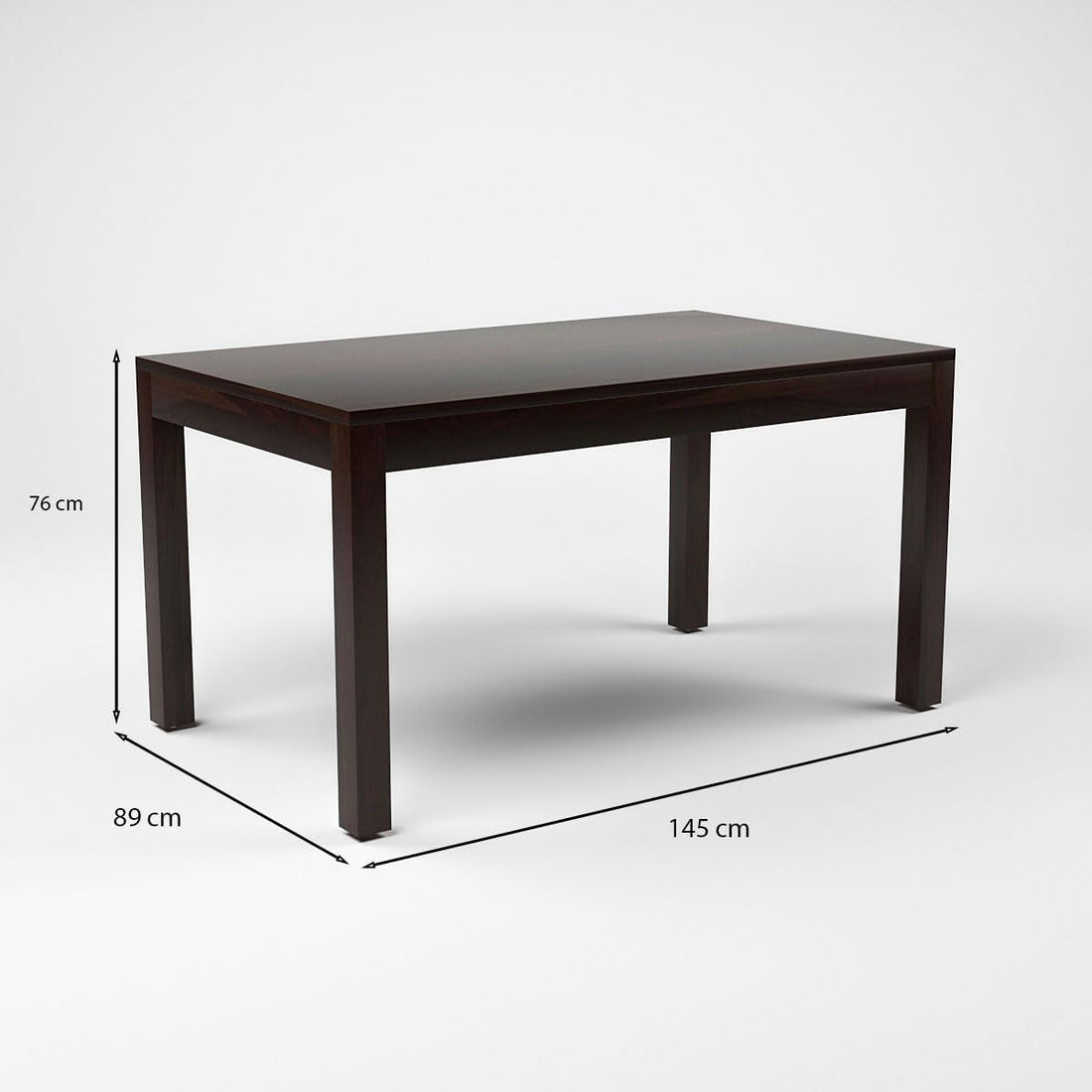 Solid Sheesham Wood Six Seater Dining Table Set with 4 Cushion Chairs with Bench for Dining Room Living Room Home | Dining Table | 6 Seater Dining Table Set (Walnut6s t, 6 Seater)