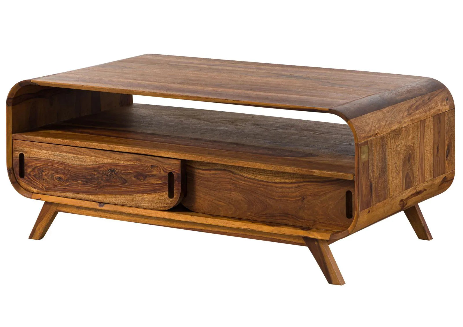 THE WOODEN CITY Rosewood coffee table #131  (HONEY)