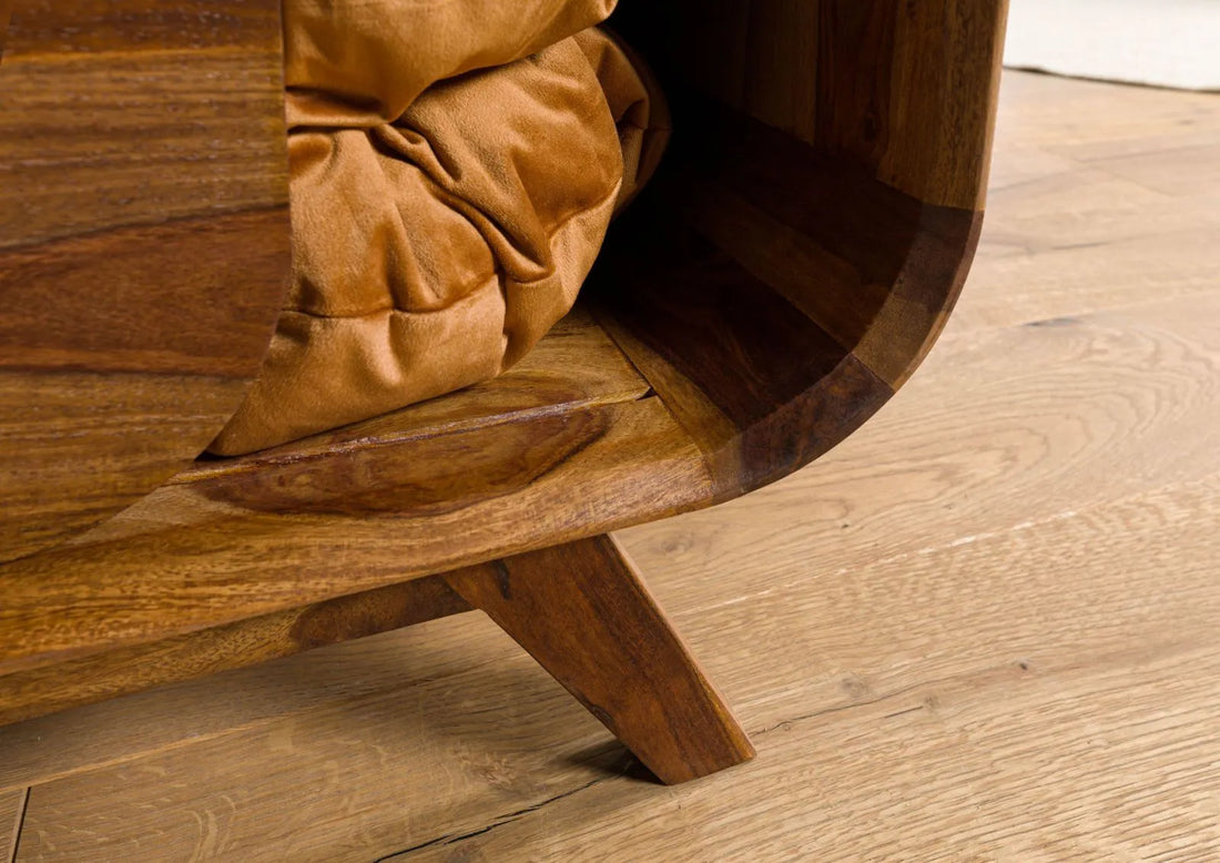 THE WOODEN CITY Rosewood chest of drawers #201 (HONEY)