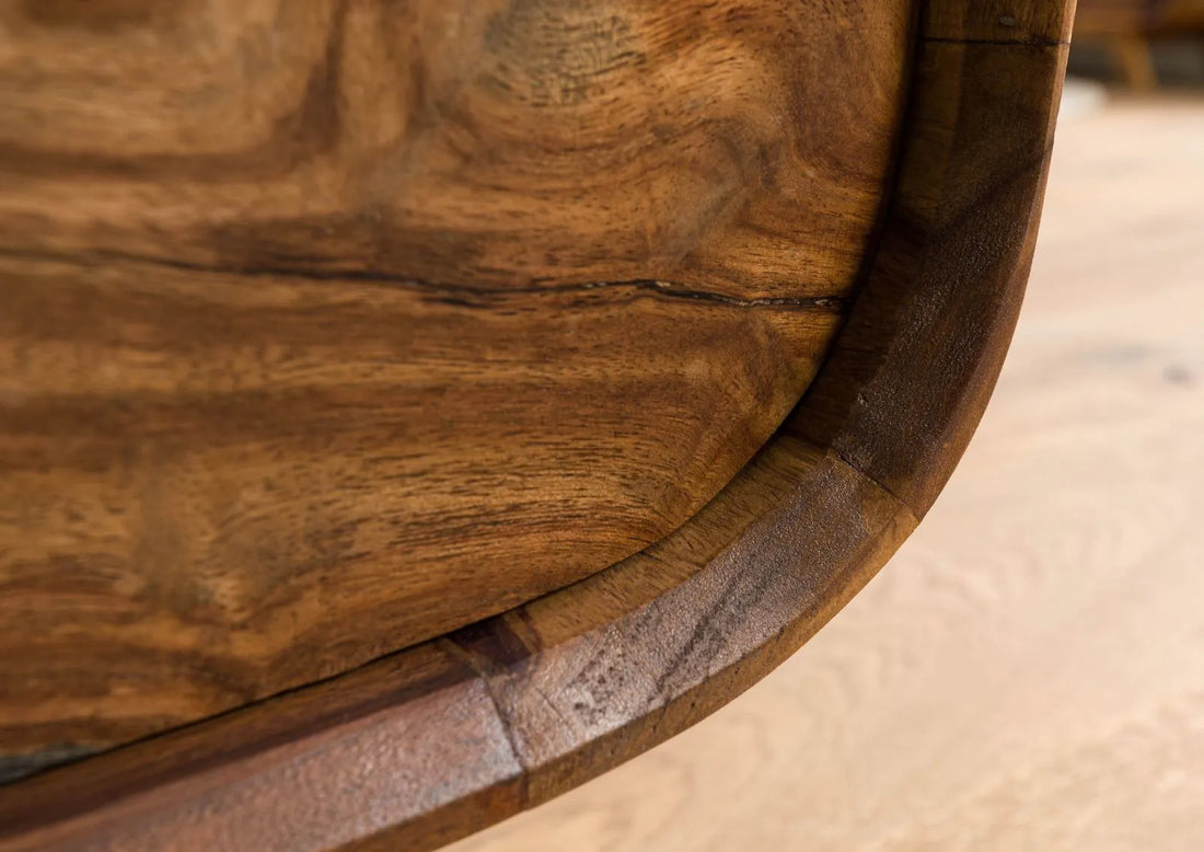 THE WOODEN CITY TV Cabinet #226 Dark Brown Lacquered Rosewood (HONEY)