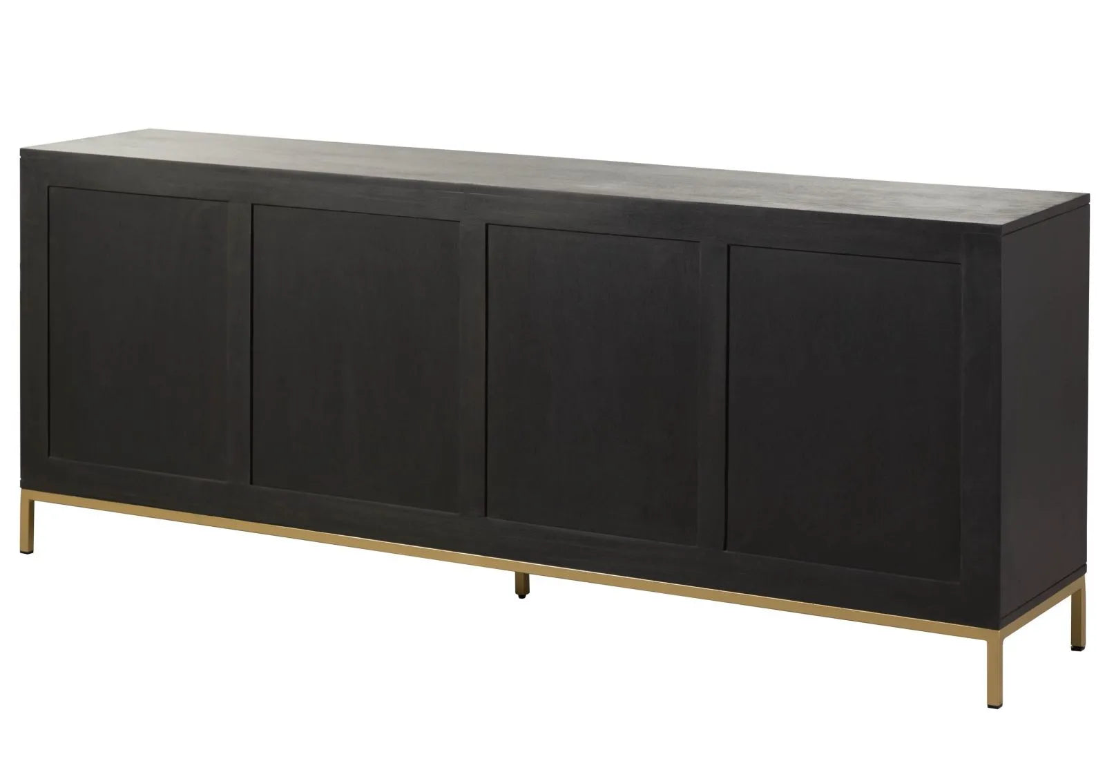 THE WOODEN CITY Stylish Art Deco Mango Wood Chest of Drawers  DIAMOND #121 (WALNUT)