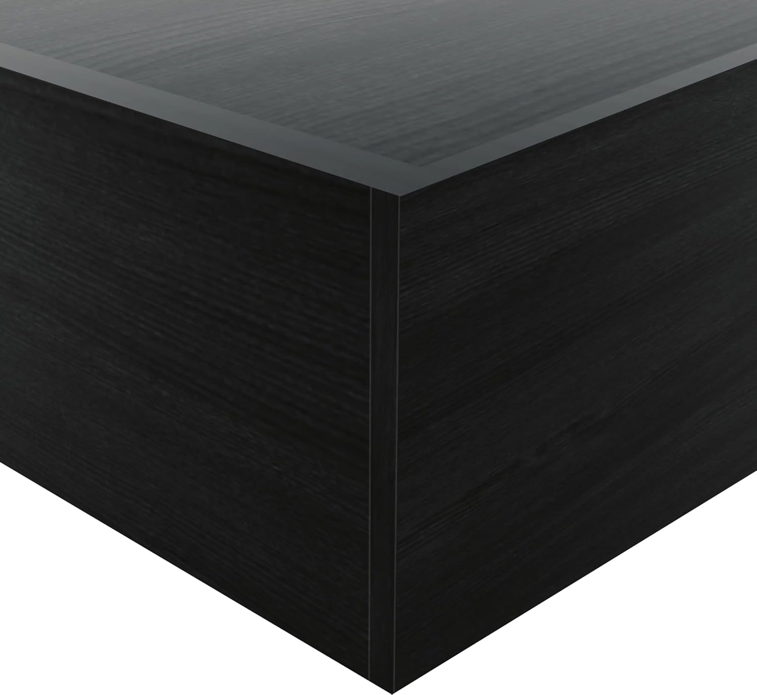 THE WOODEN CITY Engineered Wood Single Bed Cot with Storage | Single Size Bed for Bedroom (Walnut)