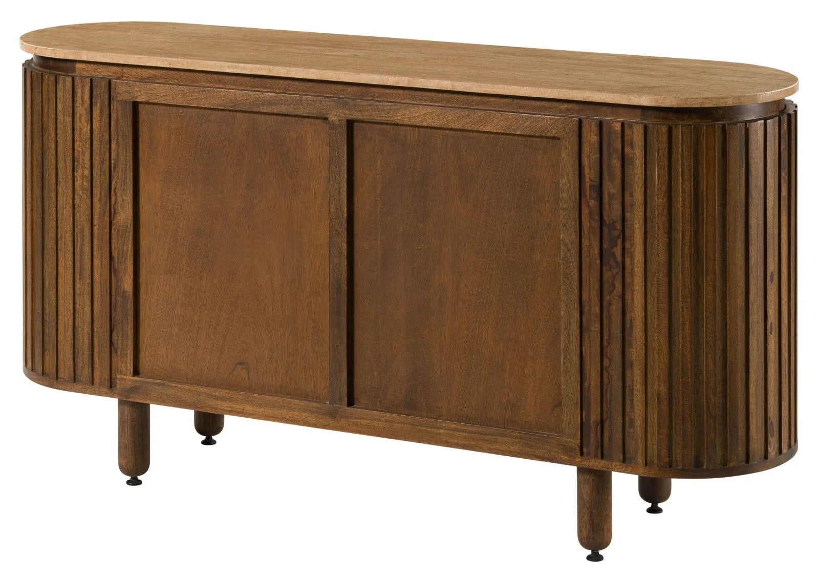THE WOODEN CITY Solid Mango Wood Chest of Drawers #111(HONEY)