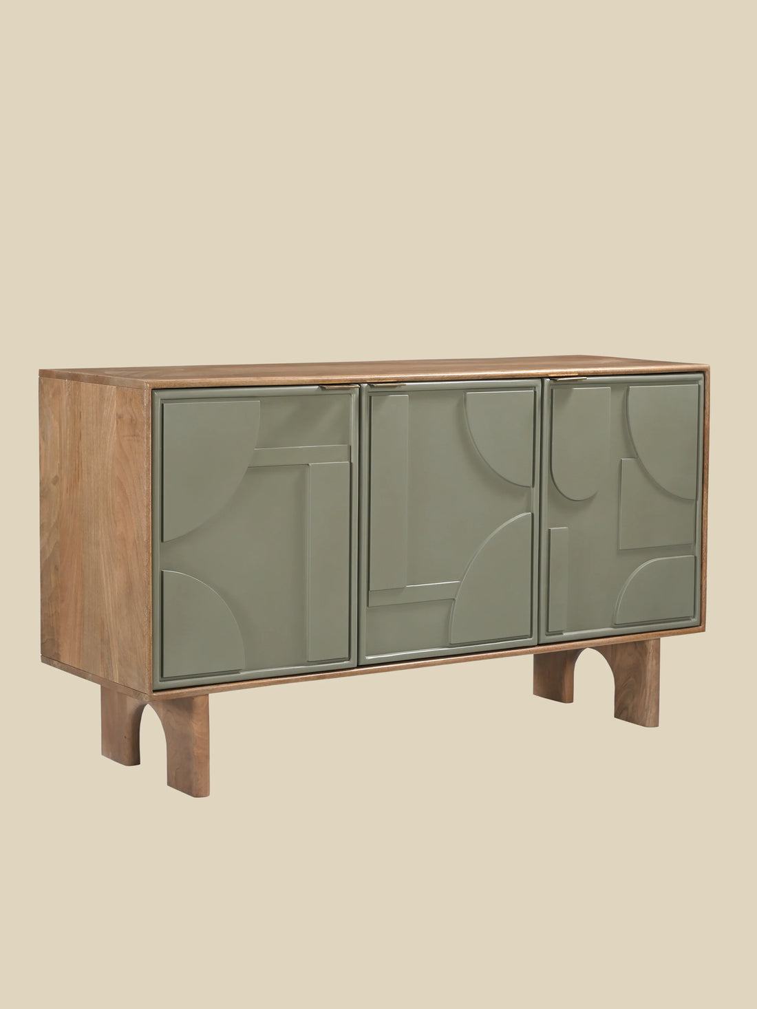 FableRoom collection Verde Three Door Sideboard
