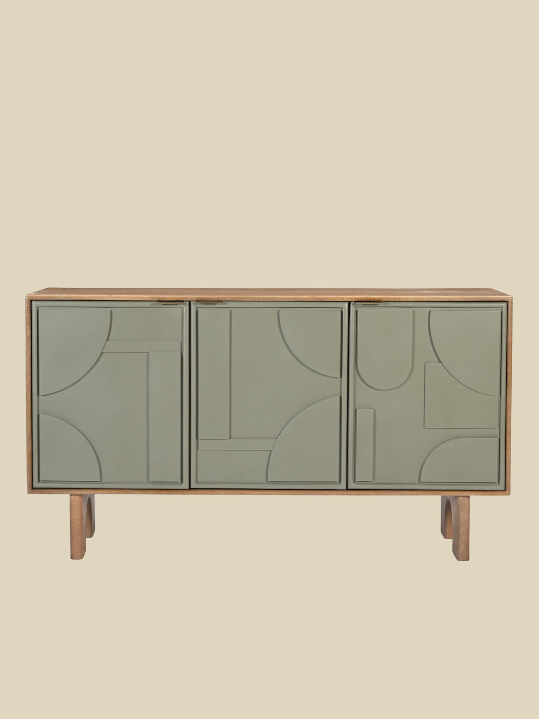 FableRoom collection Verde Three Door Sideboard