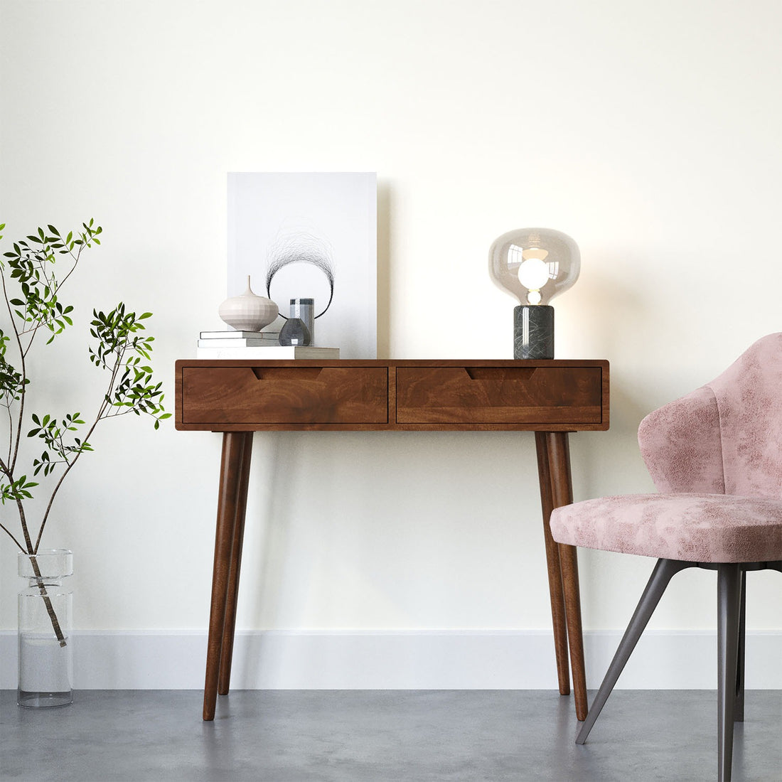 THE WOODEN CITY  Mango Console Table