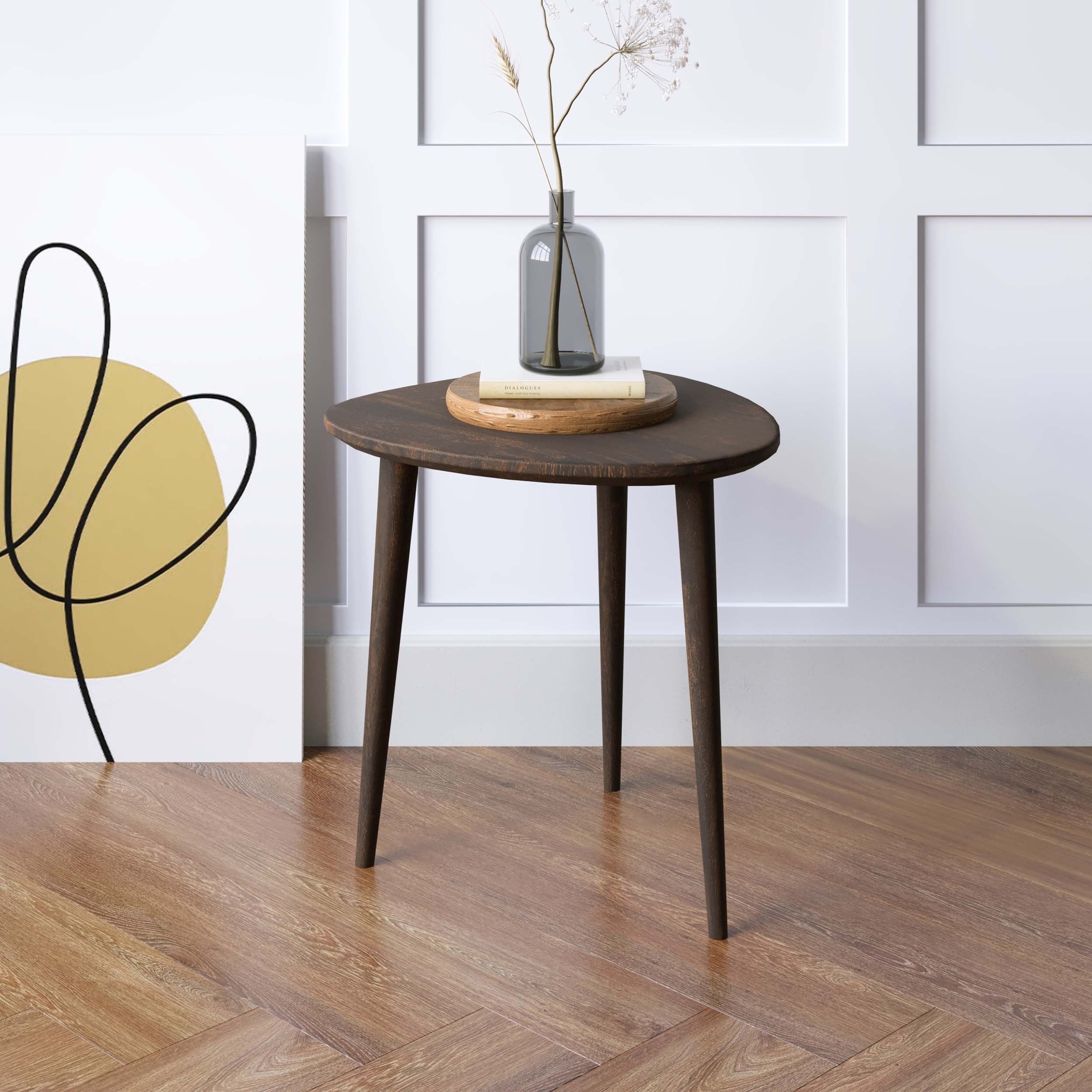 THE WOODEN CITY Oslo Light Mango Side Table