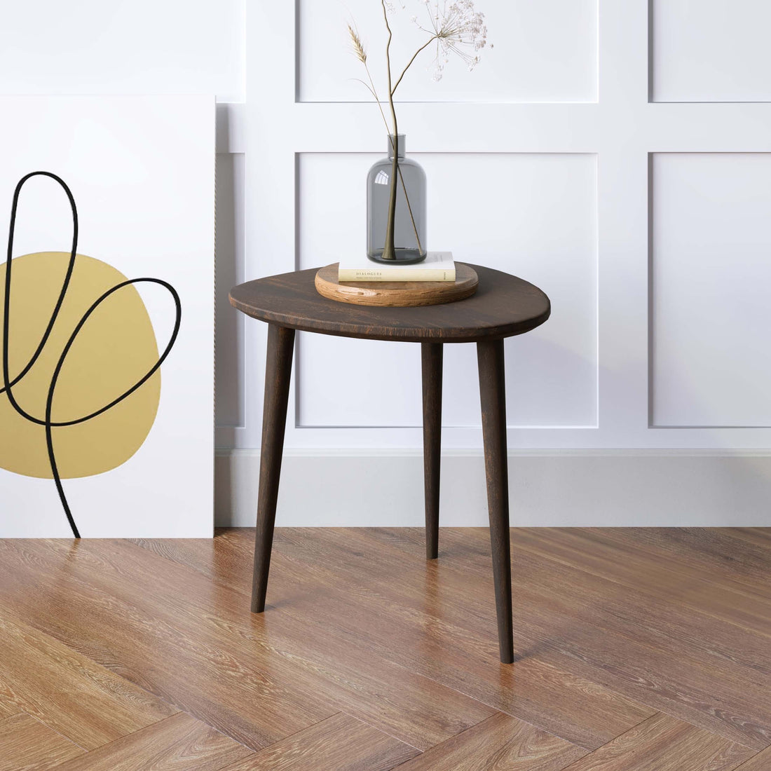THE WOODEN CITY Oslo Light Mango Side Table