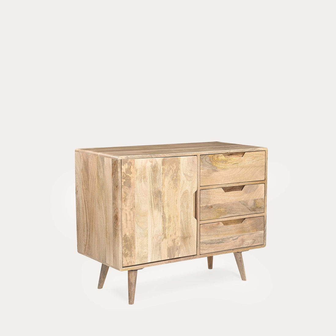 THE WOODEN CITY Oslo Walnut Mango Small Sideboard