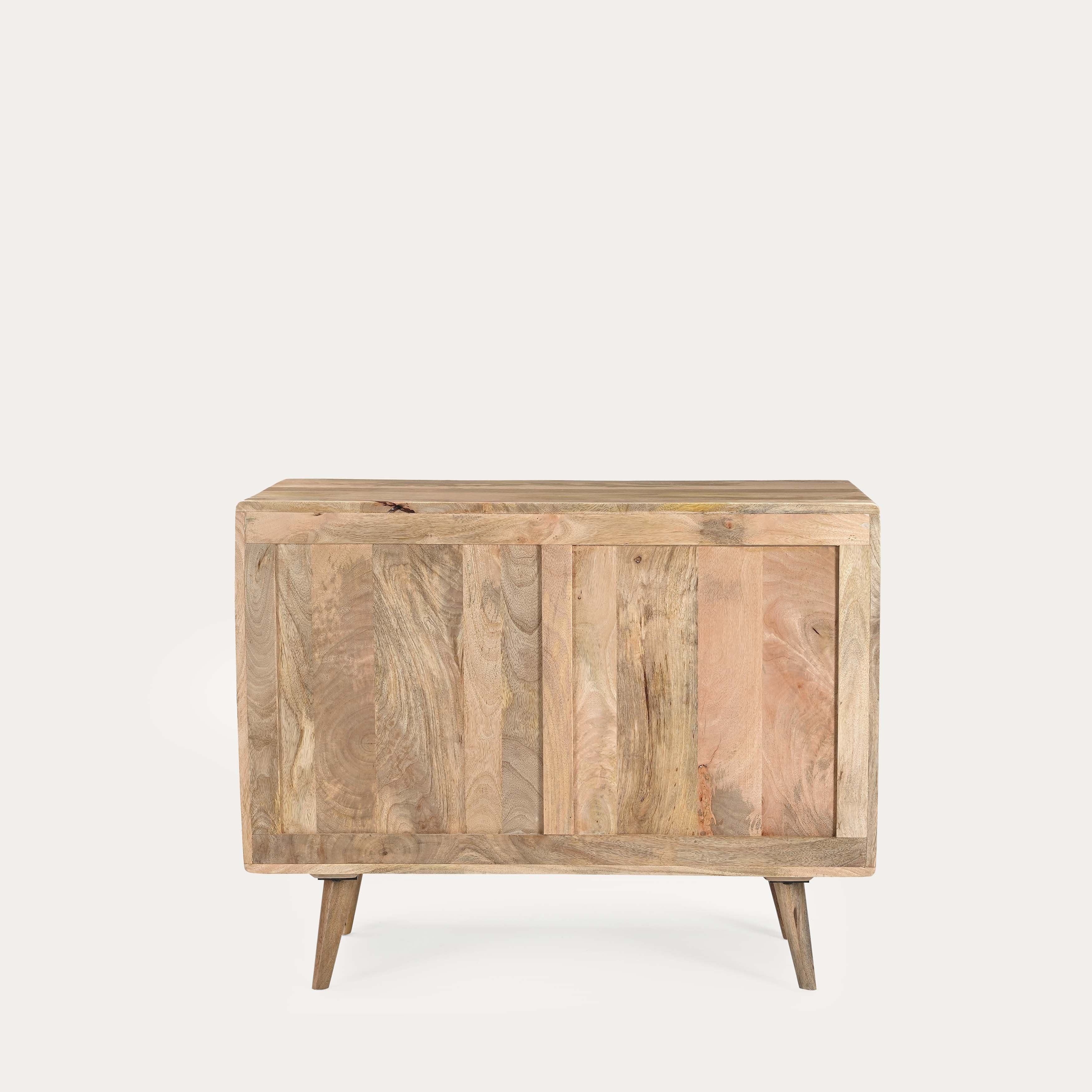 THE WOODEN CITY Oslo Walnut Mango Small Sideboard