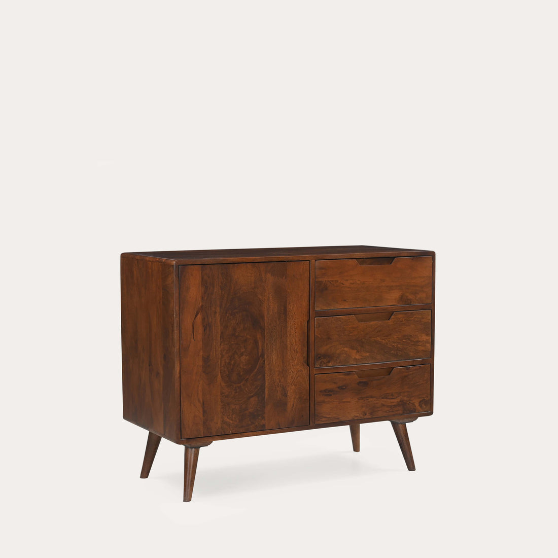 THE WOODEN CITY Oslo Walnut Mango Small Sideboard