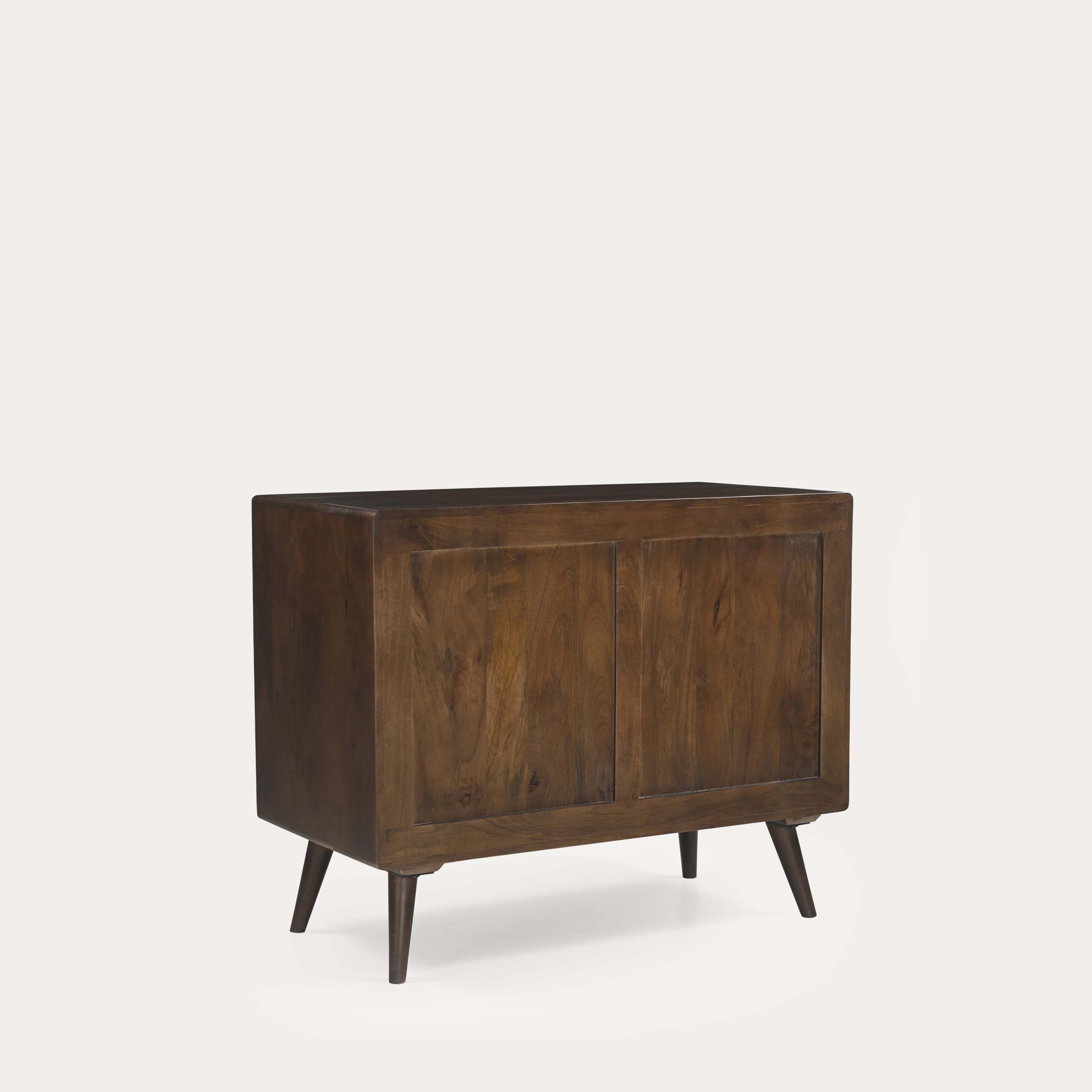 THE WOODEN CITY Oslo Walnut Mango Small Sideboard