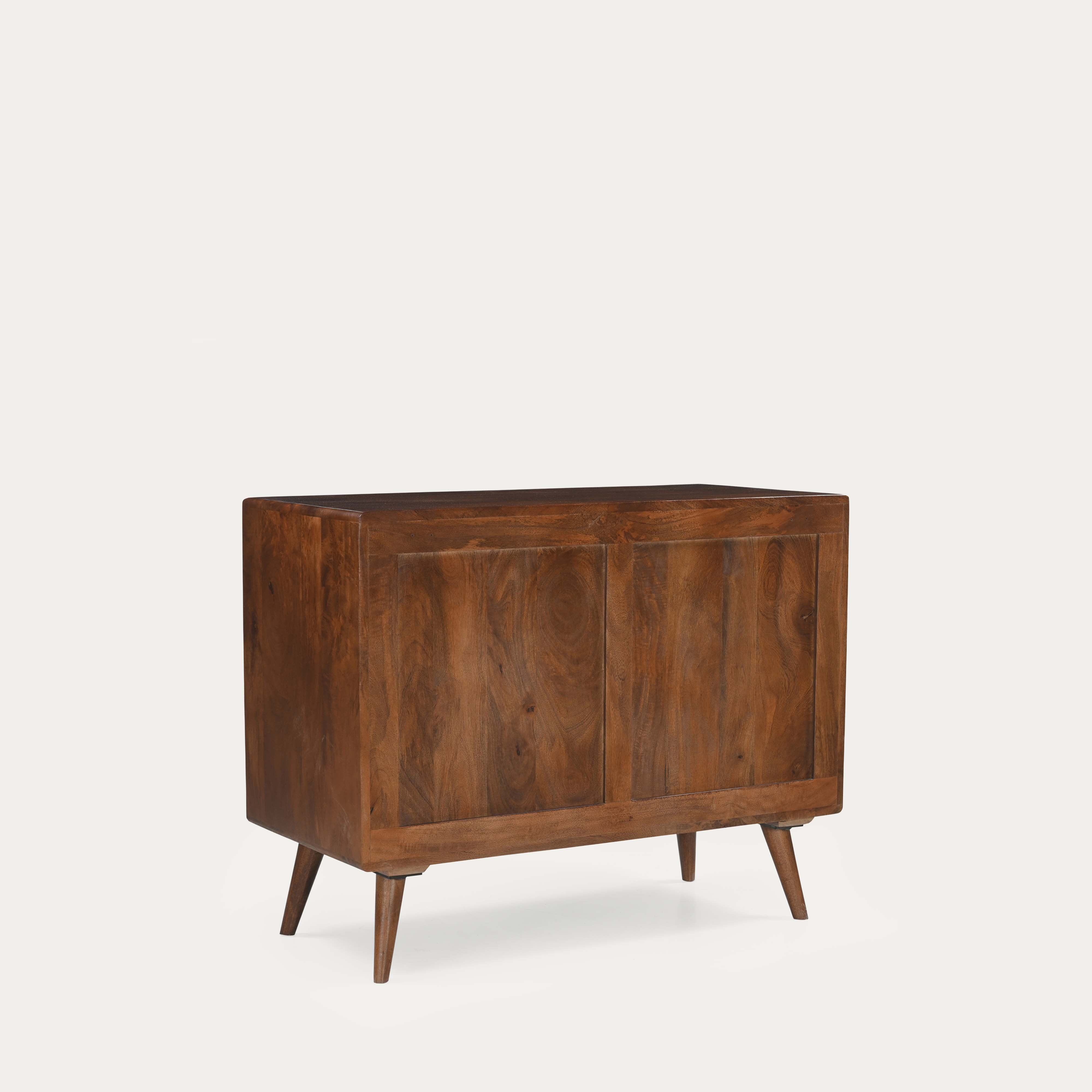 THE WOODEN CITY Oslo Walnut Mango Small Sideboard