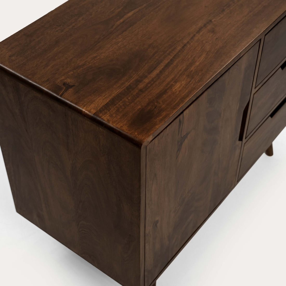 THE WOODEN CITY Oslo Walnut Mango Small Sideboard