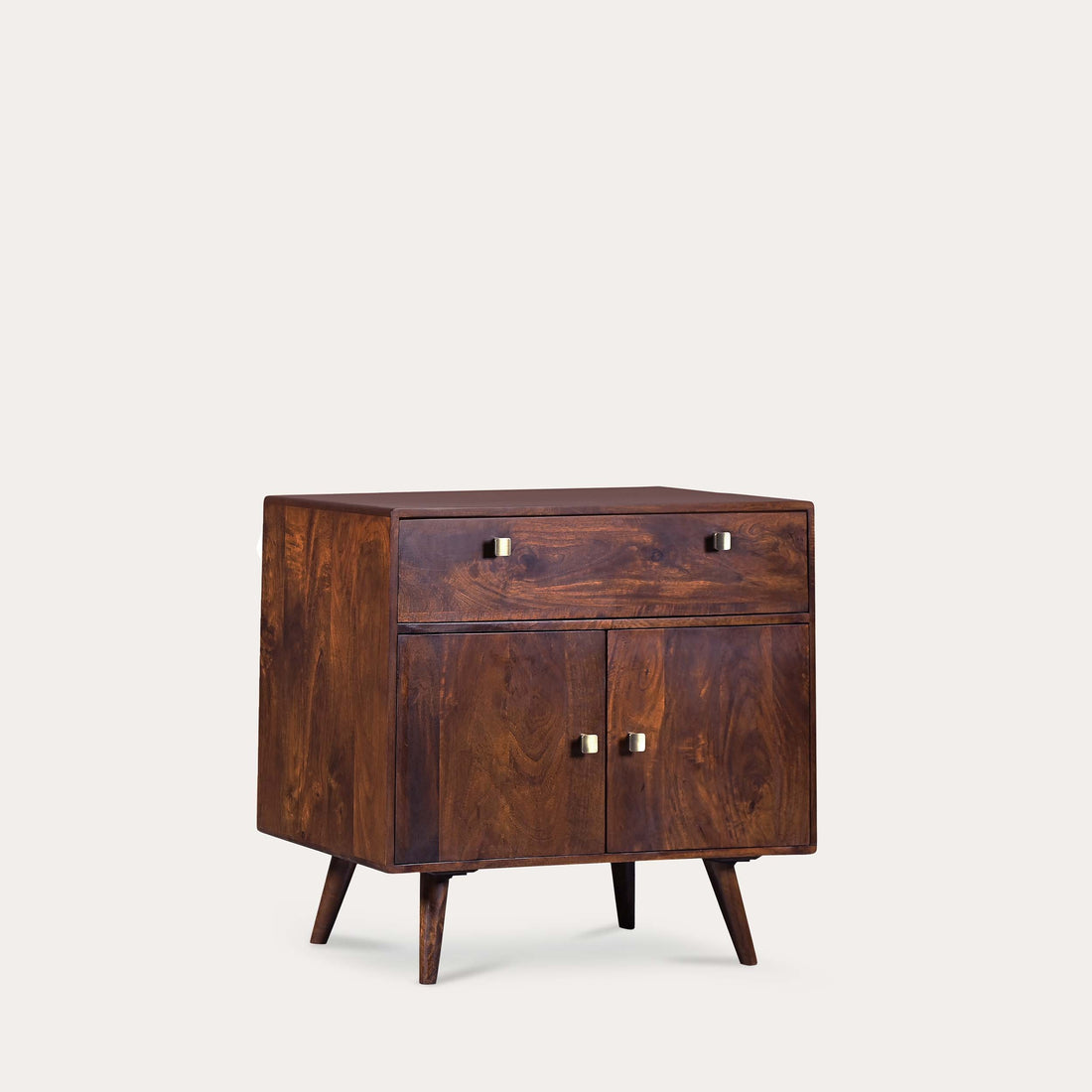 THE WOODEN CITY Solid Wood Side Board & Drawer | Wooden Cabinet with Storage for Kitchen and Home Living Room Furniture